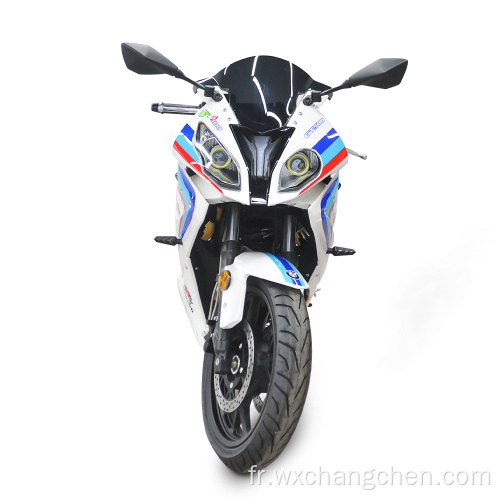 Populaire chinois automatique adulte 400ccc de moto d'essence Racing Motorcycle